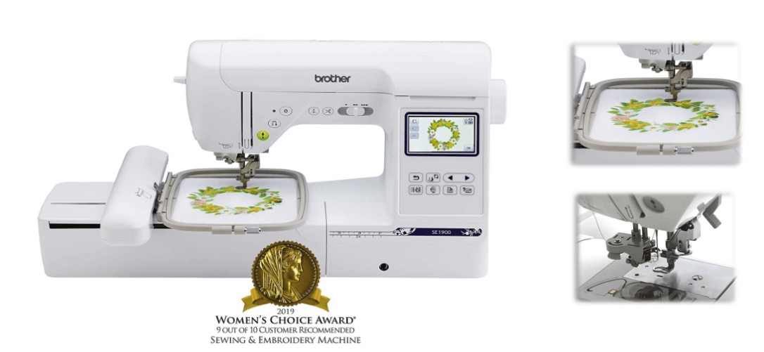 best household embroidery and sewing machine