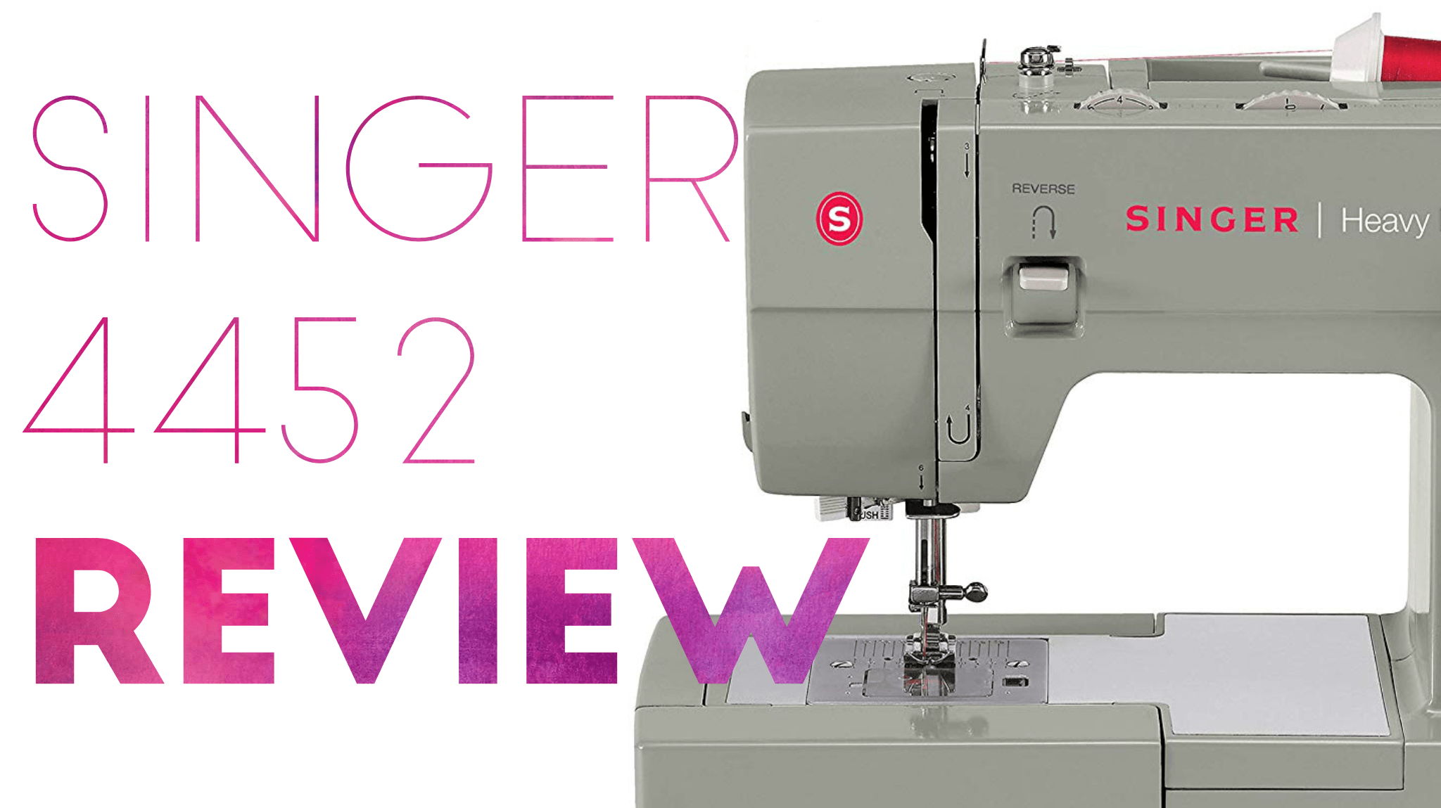 singer sewing machine 4452